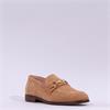 Wonders Classic Link Suede Loafer - Sand Suede